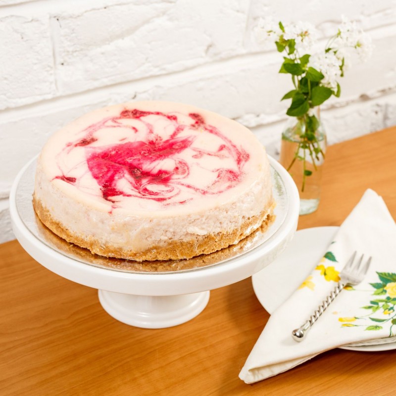 8" Strawberry Swirl Cheesecake [GF]